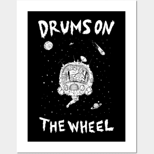 Drums On The Wheel - Aesp Rock - Illustrated Lyrics Posters and Art